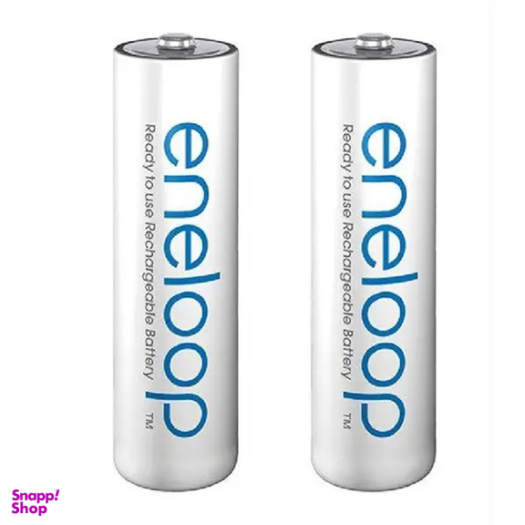 باتری نیم قلمی قابل شارژ پاناسونیک مدل Eneloop ظرفیت 800 میلی آمپر ساعت بسته‌ 2 عددی