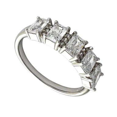 انگشتر زنانه ژوپینگ مدل تنیسی کد R4922