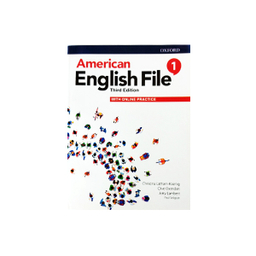 کتاب American English File 1 2nd اثر جمعی از نویسندگان انتشارات آکسفورد به همراه کتاب کار