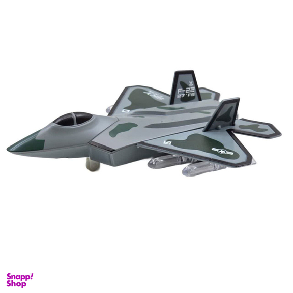 ماکت هواپیما ناب سل مدل جت جنگنده موزیکال چراغدار F-22FIGHTER 27-FS کد NAAB002