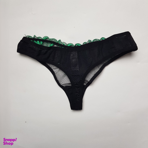 ست شورت و سوتین زنانه برتا مدل توری کد 4021ZG رنگ مشکی