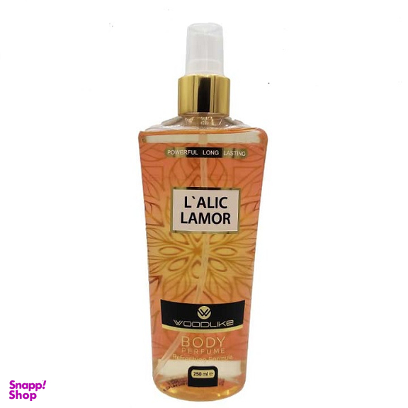 بادی اسپلش وود لایک مدل Lalic Lamor حجم 250 میلی لیتر