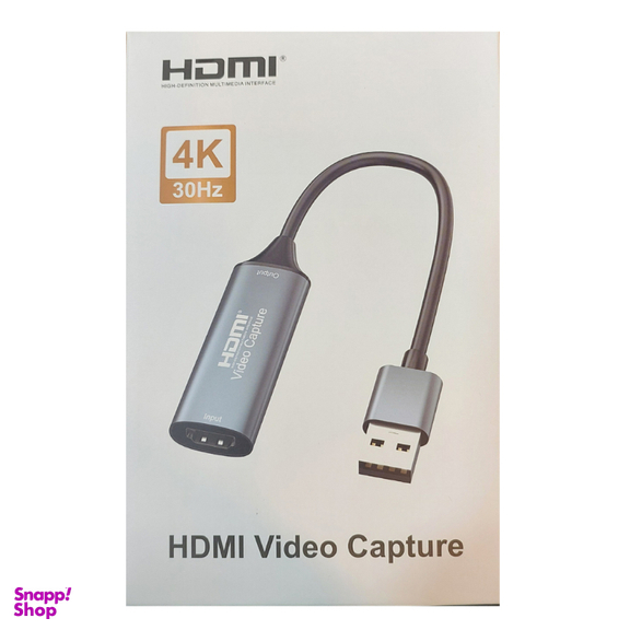 کارت کپچر USB به HDMI مدل HDMI VIDEO 4K