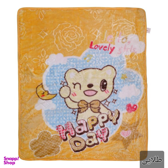 پتو کودک و نوزاد مدل teddy کد 2