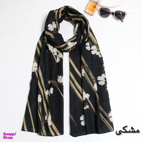شال زنانه آنالیا مدل نخی خنک تابستانه گل ریز کد a-7085