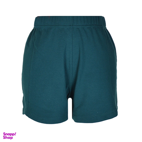 شلوارک ورزشی زنانه کد 115593 رنگ سبز تیره