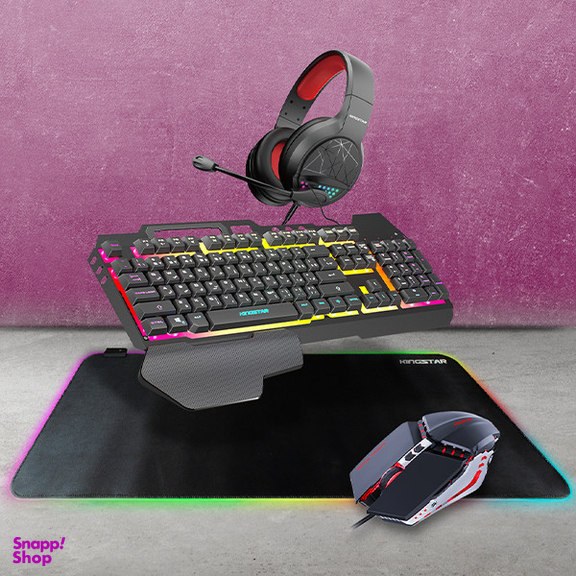 ست گیمینگ کینگ استار مدل KB155G