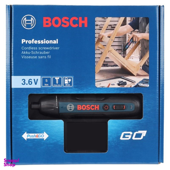 پیچ گوشتی شارژی بوش مدل GO (GEN-2)