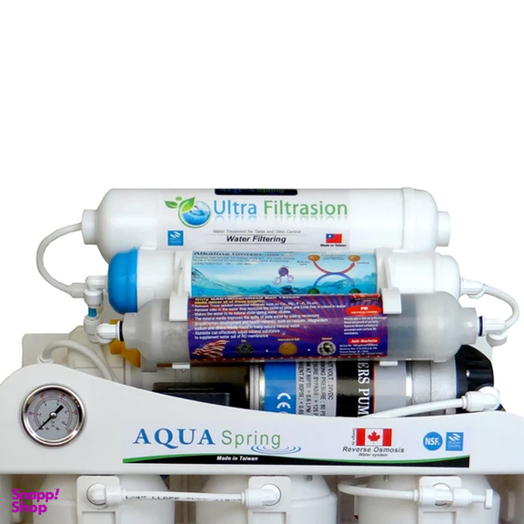 دستگاه تصفیه کننده آب آکوآ اسپرینگ مدل UF-SF3800 به همراه 4 عدد فیلتر دستگاه تصفیه آب کد 01