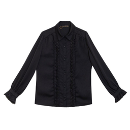 بلوز زنانه برنس مدل جیران رنگ مشکی