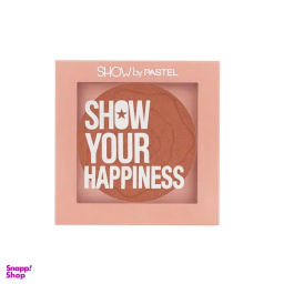 رژگونه پاستل مدل Happiness شماره 204 وزن 4 گرم