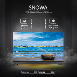 تلوزیون ال ای دی هوشمند اسنوا مدل SSD-50SA620U سایز 50 اینچ