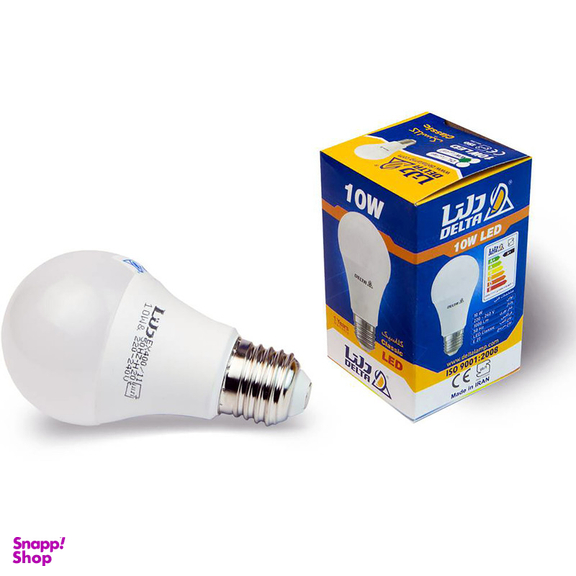 لامپ ال ای دی 10 وات دلتا مدل CL پایه E27 بسته 5 عددی