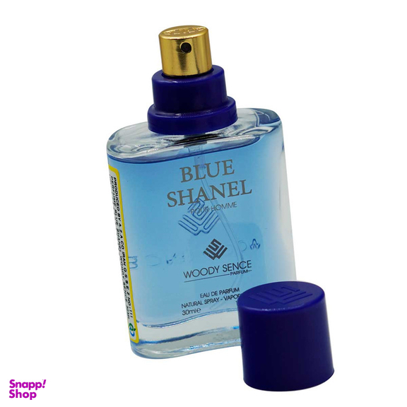 عطر جیبی مردانه وودی سنس مدل بلوشنل حجم 30 میلی‌لیتر