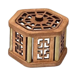 قندان چوبی بختی کد 344