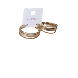 گوشواره زنانه ژوپینگ چند حلقه کد 56