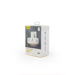 چندراهی برق USB دار جی بی کیو مدل SC-2311