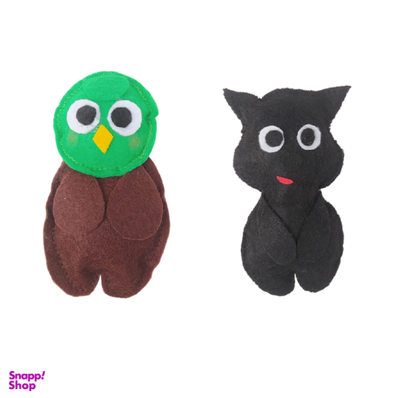 اسباب بازی دندانی سگ و گربه کد VIP01 مجموعه 2 عددی