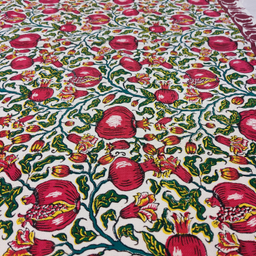 پارچه رومیزی قلمکار مدل یلدا کد 100