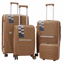 چمدان فشن مدل FS Travel 950 کد 950 به همراه کاور مجموعه 4 عددی