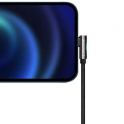 کابل شارژ لایتنینگ به Type-C باسئوس مدل Legend Mobile Game Elbow Cable CATLCS-01 طول 1 متر