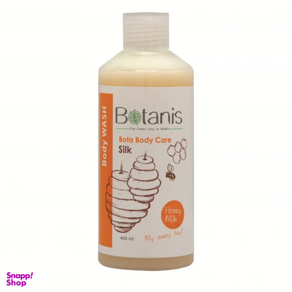 شامپو بدن بوتانیس (Botanis) مدل Honey & Milk حجم 400 میلی لیتر