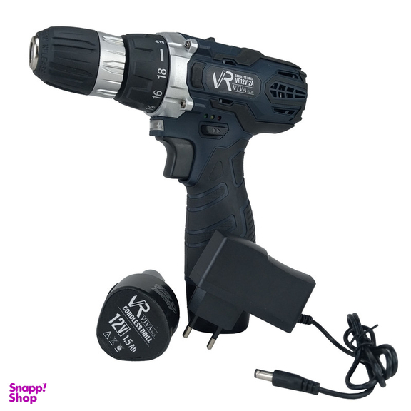 دریل پیچ گوشتی شارژی ویوارکس مدل VR12V-2A - مجموعه 28 عددی