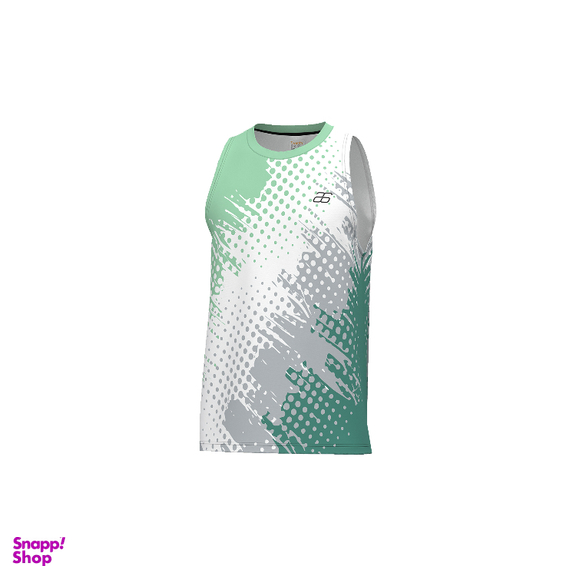 تاپ ورزشی مردانه کد SMSP رنگ سبز پسته ای