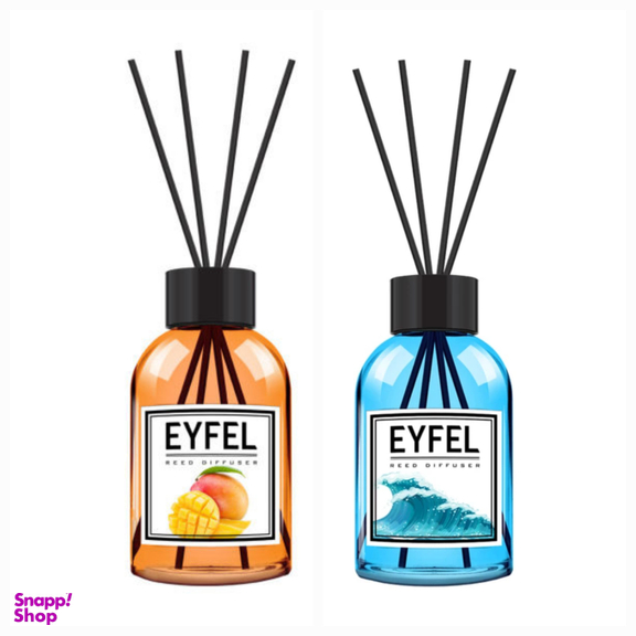 خوشبو کننده هوا ایفل مدل انبه و اقیانوس حجم 110 میلی لیتر مجموعه 2 عددی