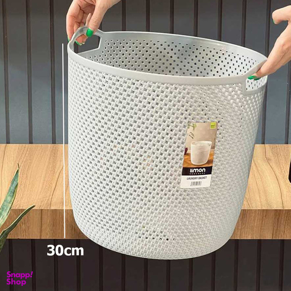 سبد رخت چرک لیمون طرح بافت کد RM446