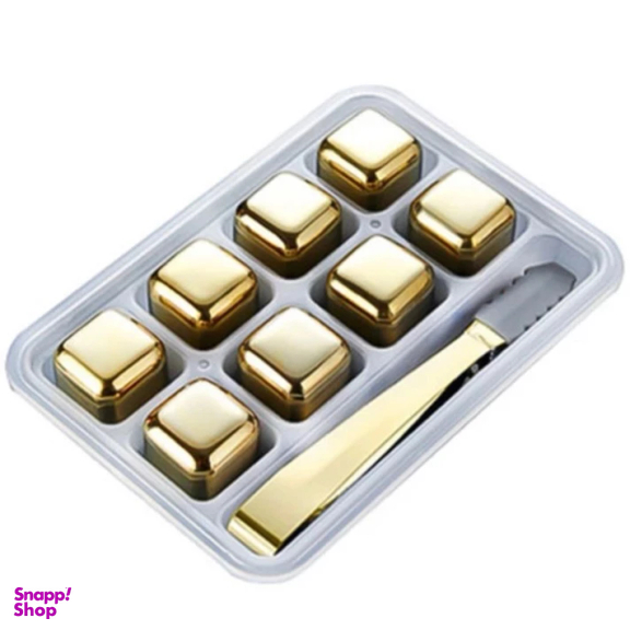 یخ استیل کد 488 به همراه انبر بسته 8 عددی