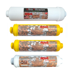 فیلتر دستگاه تصفیه کننده آب آکوآ کلر مدل KFC-F4 مجموعه 4 عددی