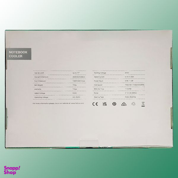 پایه خنک کننده لپ تاپ تراست مدل TPAD - 5
