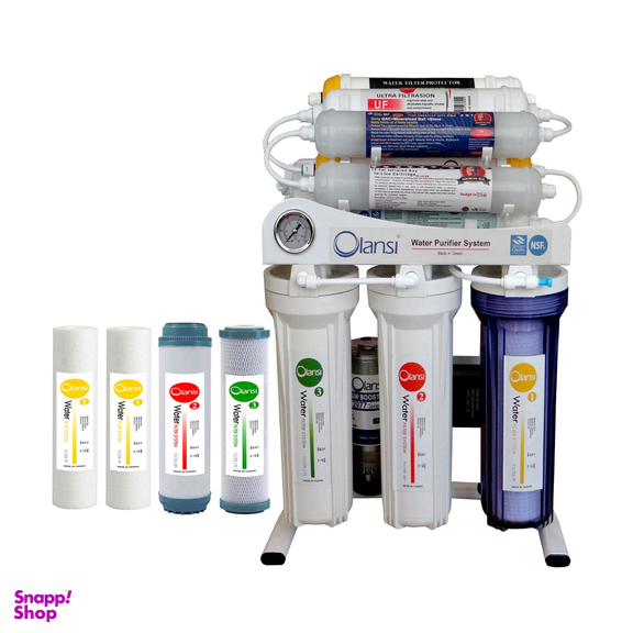 دستگاه تصفیه کننده آب اولانسی مدل REVERSE OSMOSIS AT7650 به همراه فیلتر مجموعه 4 عددی