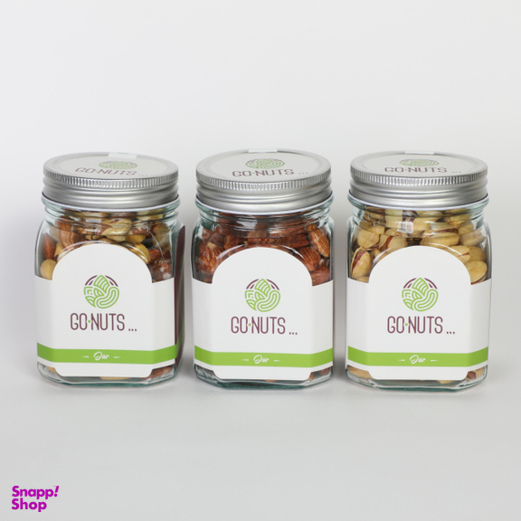 آجیل هدیه گلسیما 2 پسته و بادام درختی و مخلوط گوناتس وزن 600 گرم