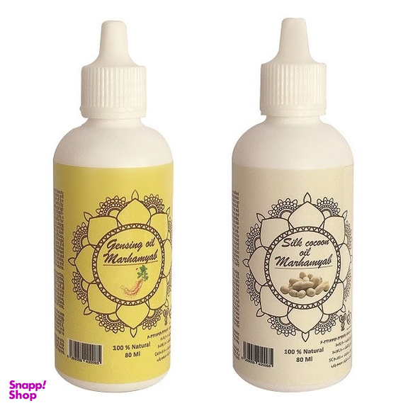 روغن صورت و بدن مرهم یاب مدل پیله ابریشم و جینسینگ حجم 80 میلی لیتر مجموعه 2 عددی