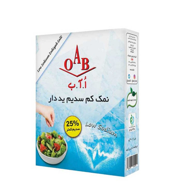 نمک کم سدیم ا آ ب وزن 400 گرم