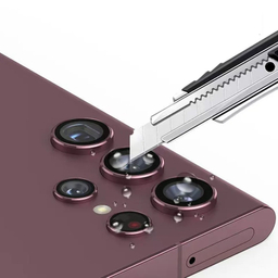 محافظ لنز دوربین بوف مدل HD-ColorLenz مناسب برای گوشی موبایل سامسونگ Galaxy S23 Ultra
