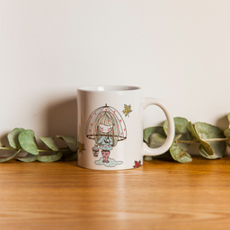 ماگ شادیت طرح دختر پاییزی کد 116