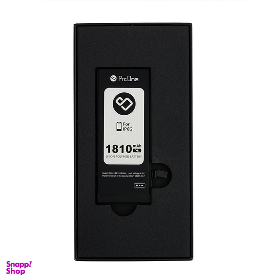 باتری موبایل پرووان مدل IP6G ظرفیت 1810 میلی آمپر ساعت مناسب برای گوشی موبایل اپل iPhone 6