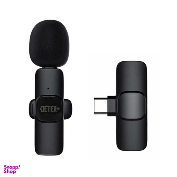ميکروفون يقه ای بی سيم دتکس پلاس مدل DMW30 Type-C