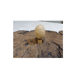 تخم مرغ چوبی منبت کاری مدل تزیینی کد TO001