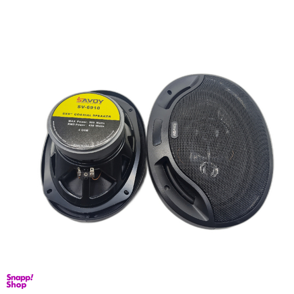 بلندگو خودرو ساووی مدل آمپلی خور کد Sv-6910 بسته 2 عددی