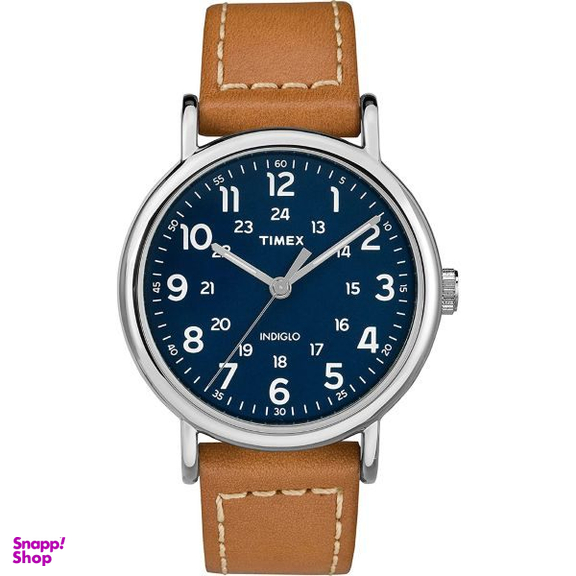 ساعت عقربه ای مردانه تایمکس کد tw2r42500 رنگ عسلی