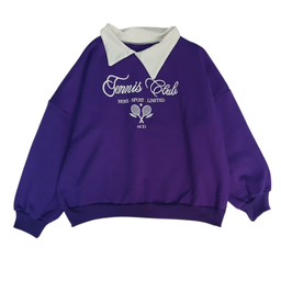 دورس یقه شکاری زنانه مدل TENNIS کد 8 رنگ آبی تیره