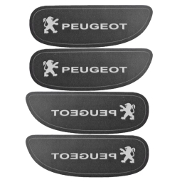 برچسب روی دستگیره داخلی خودرو کالانیکس مدل BAR-207-100103 مناسب پژو 207 مجموعه 4 عددی