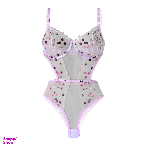 لباس خواب زنانه نوشه پوش مدل توری