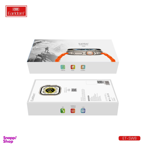 ساعت هوشمند ارلدام مدل ET-SW8 طرح واچ الترا