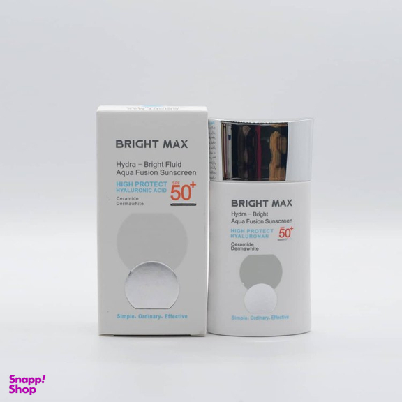 کرم ضد آفتاب برایت مکس مدل اکوا فیوژن حجم 50 میلی لیتر