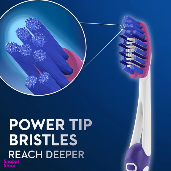 مسواک اورال بی Oral B سری Pro Flex مدل 3D Whie Luxe با برس نرم